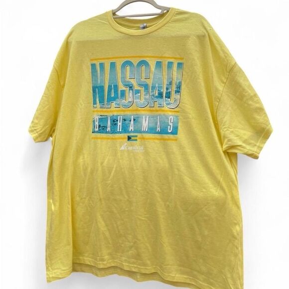 Y2K Carnival Nassau Bahamas Graphic Tee - Picture 2 of 4